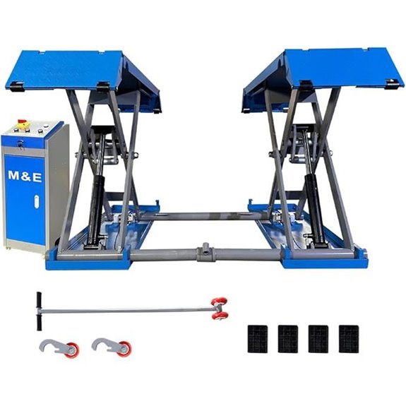 ME 7700lbs Mid-Rise Pneumatic Car Lift