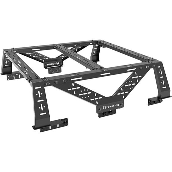 Tyger Auto Overland Bed Rack for Mid-Size Trucks