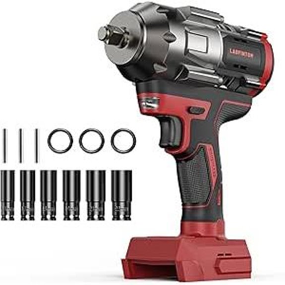 Milwaukee 1/2 Cordless Impact Wrench with Sockets