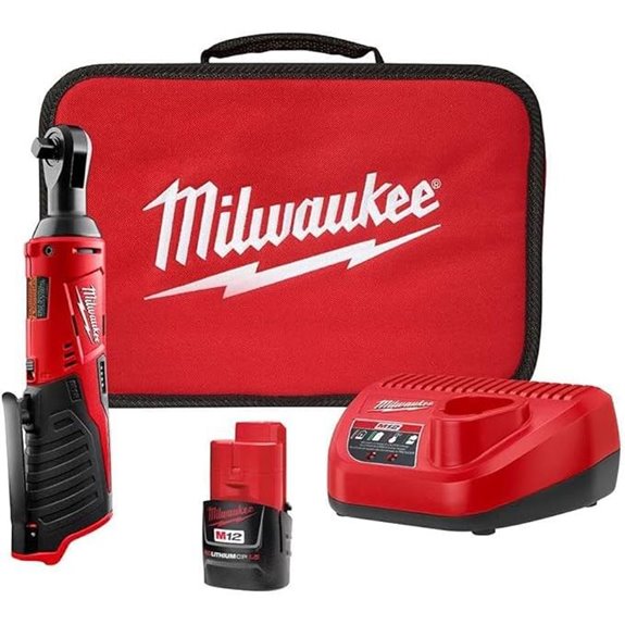 Milwaukee 2457-21 3/8-in Cordless M12 Lithium-Ion Ratchet Kit