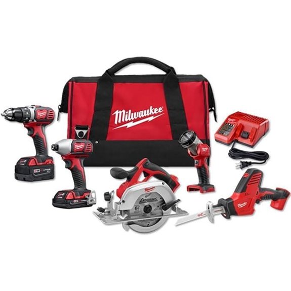 Milwaukee M18 18-Volt 5-Tool Cordless Combo Kit