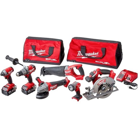 Milwaukee M18 Fuel 6-Tool Cordless Combo Kit with Batteries