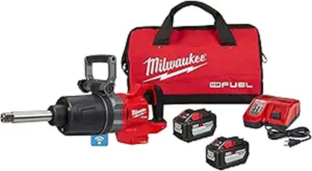 Milwaukee M18 FUEL Impact Wrench Kit with Batteries