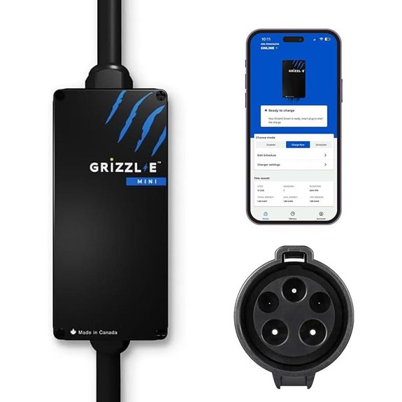 Grizzl-E Mini Connect EV Charger 40A UL Certified