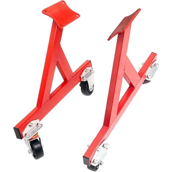 Rolling LS Engine Stand with Swivel Casters
