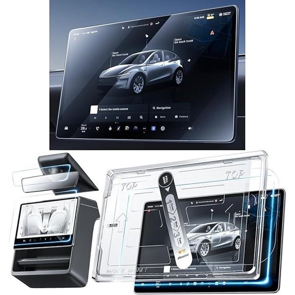 3-in-1 Screen Protector Set for Model Y & 3