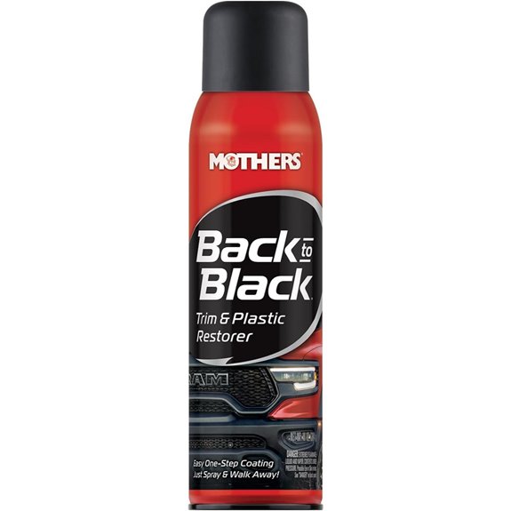 Mothers Back-to-Black Trim & Plastic Restorer 10 oz