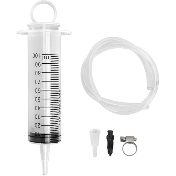 Hydraulic Brake Bleeding Kit for Motorcycles and Scooters