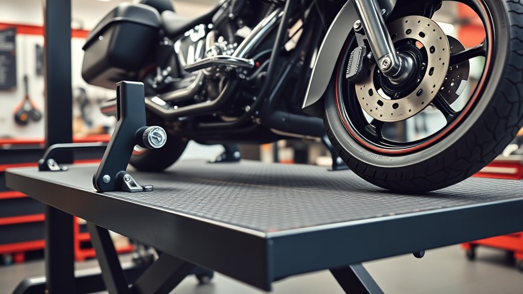 motorcycle lift selection criteria