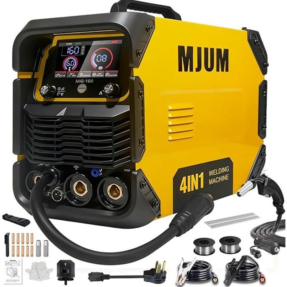 160A 4-in-1 AI Welding Machine with LCD Display