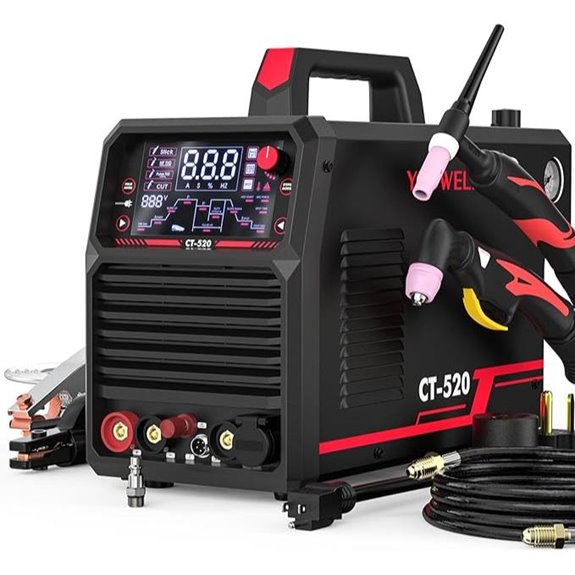 YESWELDER CT-520 5-in-1 TIG Plasma Cutter Welding Machine