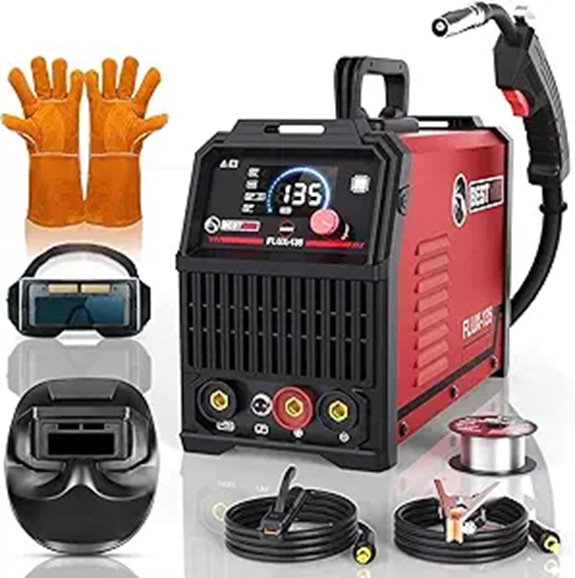 BESTMIG 135A 3-in-1 MIG/TIG/Stick Welder Kit