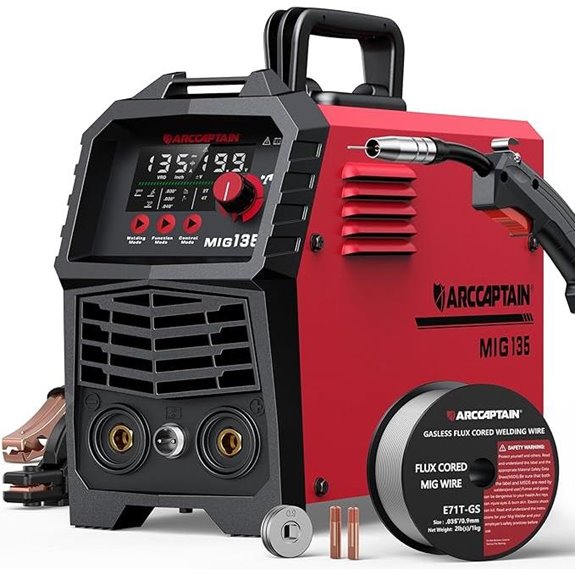 ARCCAPTAIN 135A 3-in-1 MIG/TIG/Stick Welder