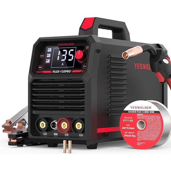 YESWELDER 135Amp MIG/Flux Core/TIG/Stick Welder