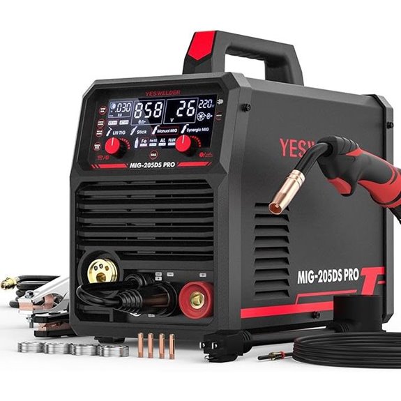 YESWELDER PRO MIG-205DS 5-in-1 Multi-Process Welder