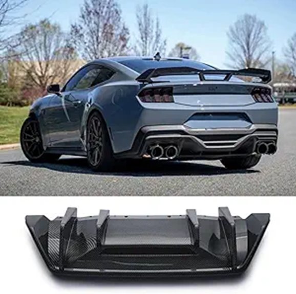 Rear Bumper Diffuser for Ford Mustang 2024-2025