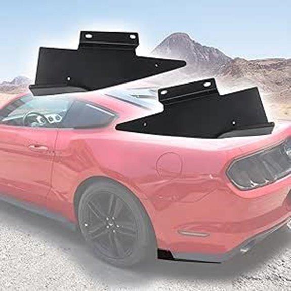 Ford Mustang Side Skirt Rocker & Rear Splitters (2PCS)