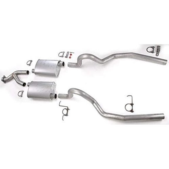 JEGS Cat-Back Exhaust System for 1999-2004 Mustang V-6