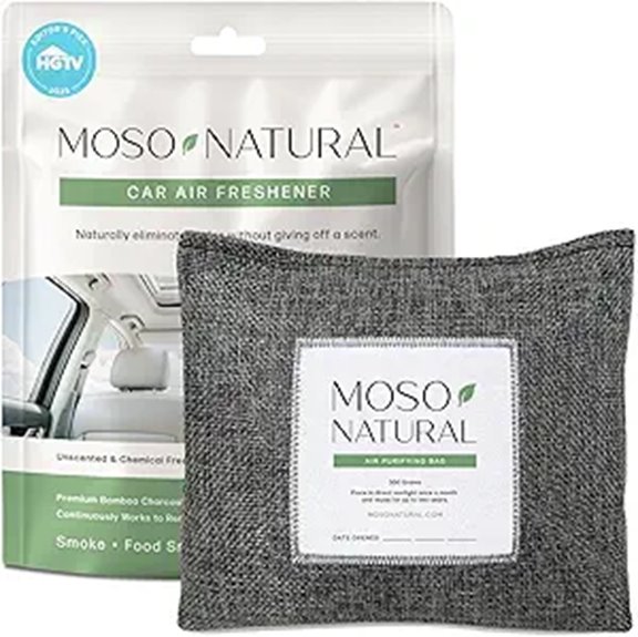 Moso Natural Car Air Freshener and Deodorizer