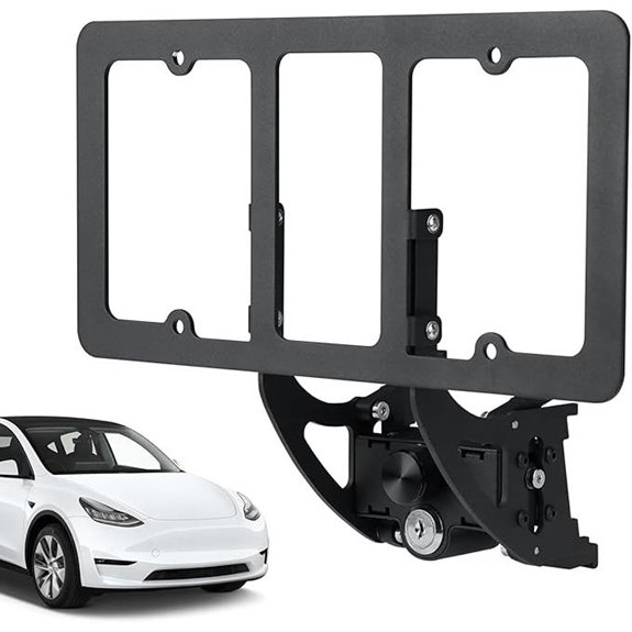 Tesla Model 3 & Y No-Drill License Plate Holder