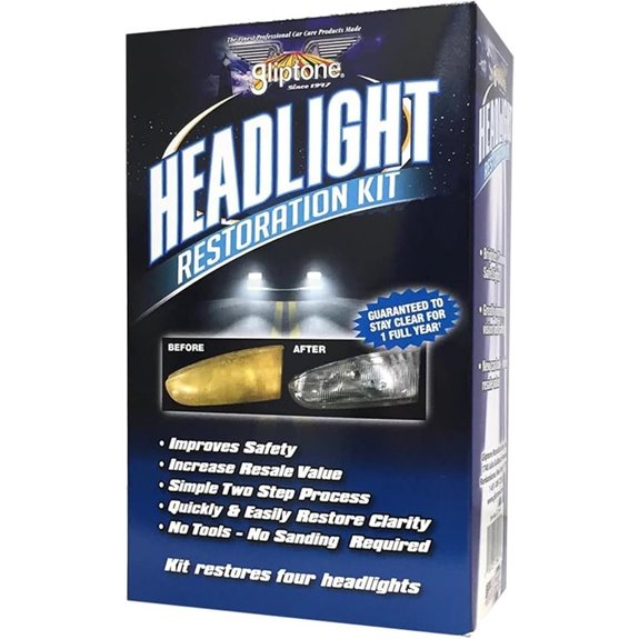 Gliptone Headlight Restoration Kit (No Sanding Needed)