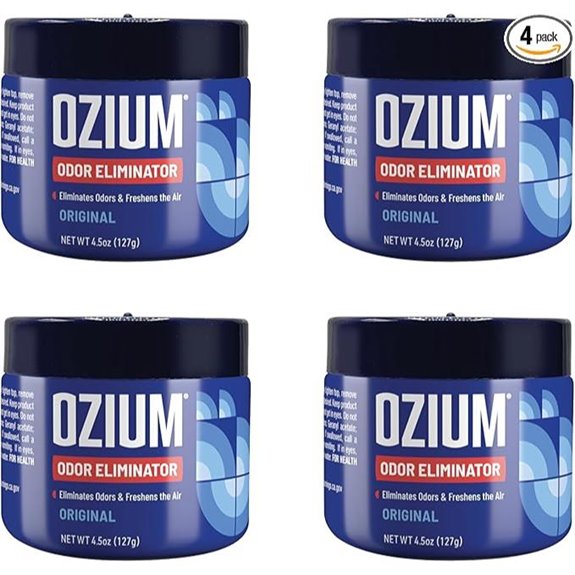 Ozium Odor Eliminating Gel 4 Pack
