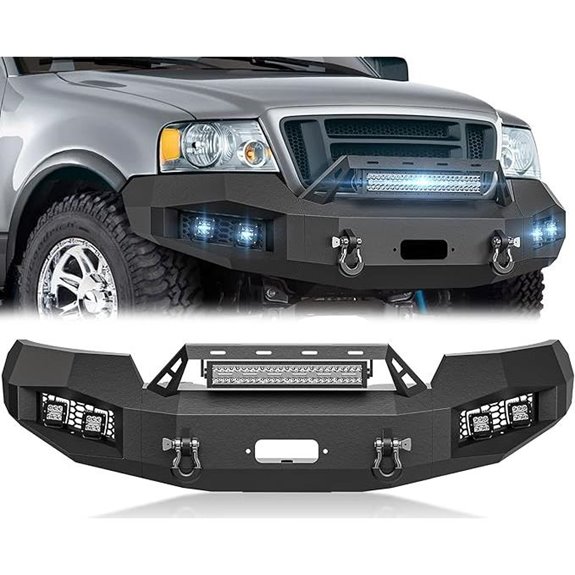 F150 Off-Road Front Bumper with LED Lights