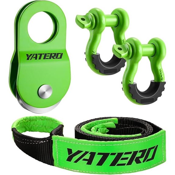 Off Road Recovery Kit with Snatch Block and Straps
