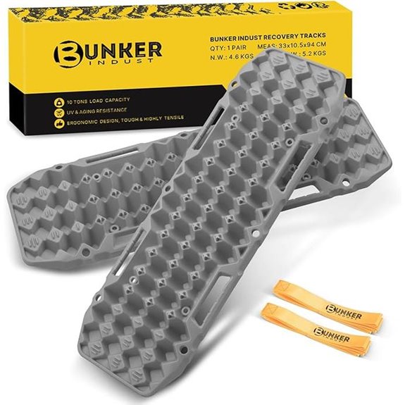 BUNKER INDUST Off-Road Traction Boards for 4x4 Vehicles