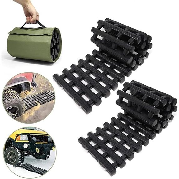 Traction Tracks Mats for Off-Road Vehicles (2 Pack)