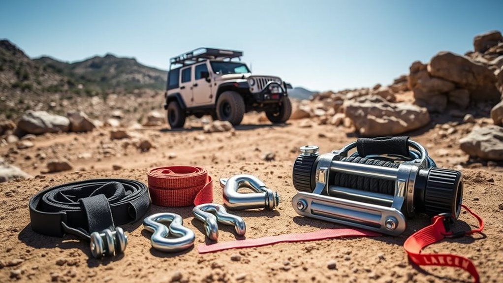 off road winch accessory considerations