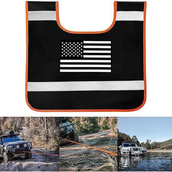 Winch Safety Blanket Rope Dampener for Off-Road Recovery