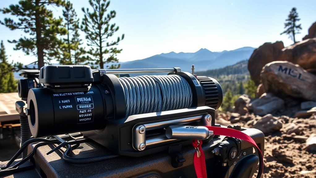 off road winch selection factors