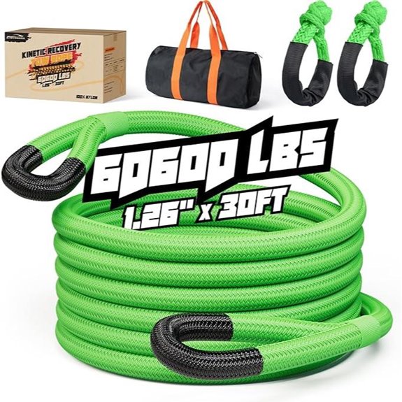 Kinetic Recovery Rope Kit for Offroad Vehicles