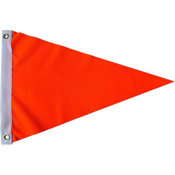 AZCOVER Orange Safety Flag for ATV Boat Dune