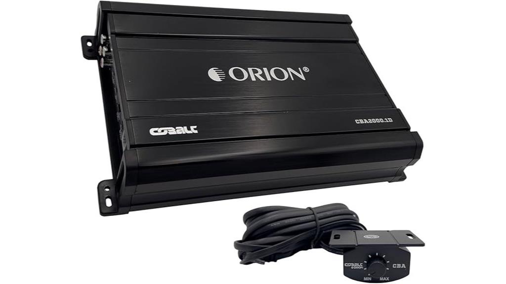 orion cobalt mono amplifier