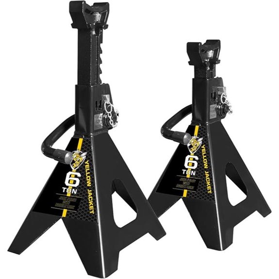 Yellow Jacket 6 Ton Jack Stands 1 Pair