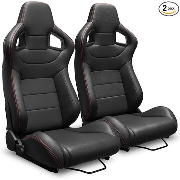 Adjustable Universal Racing Seats (Pair)