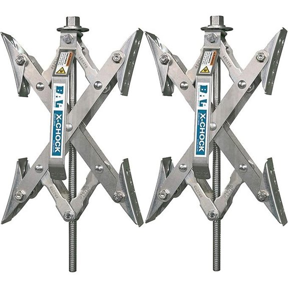 X-Chock Wheel Stabilizer - Pair - One Handle - 28012