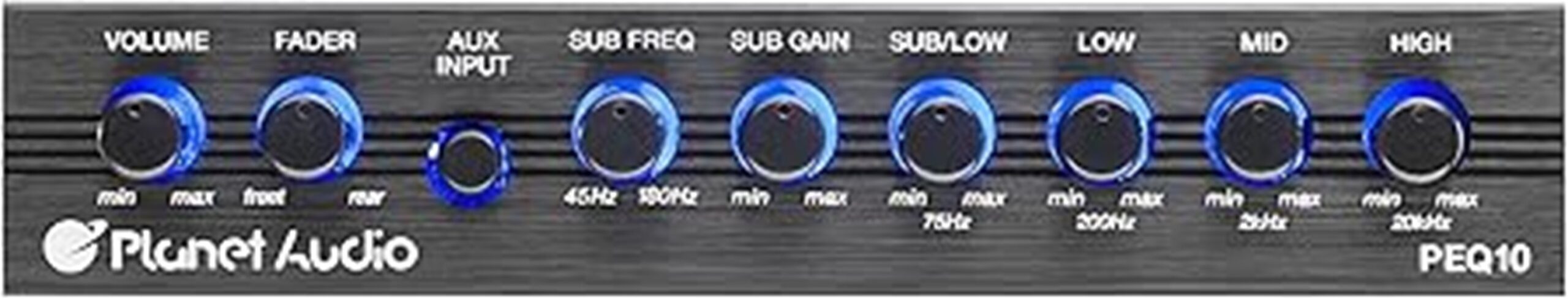 planet audio peq10 equalizer