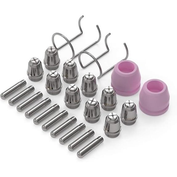 YESWELDER Plasma Cutter Torch Consumables Kit (24 pcs)