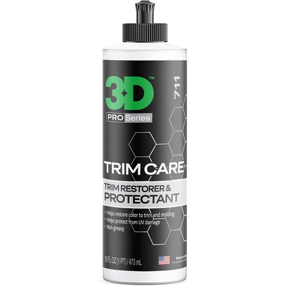 3D Trim Care Restorer for Faded Plastic & Bumpers
