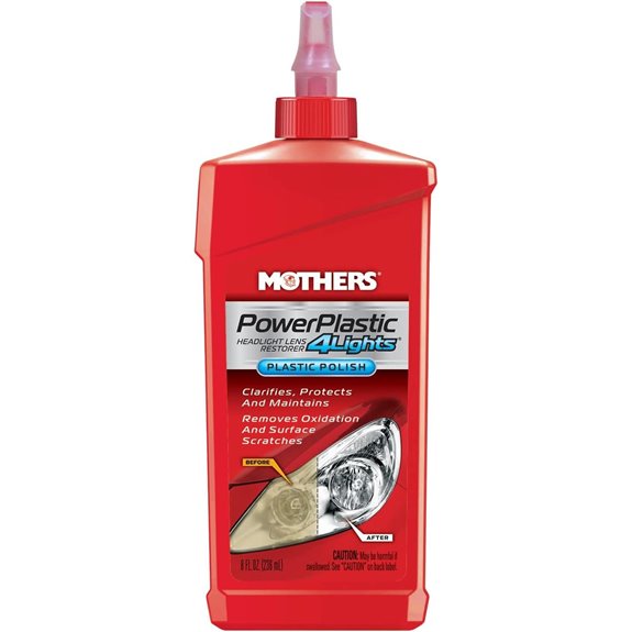 Mothers PowerPlastic 4Lights Plastic Polish (8 oz.)