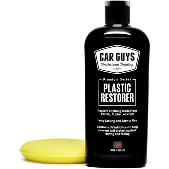 CAR GUYS Plastic Restorer Kit with Foam Applicator