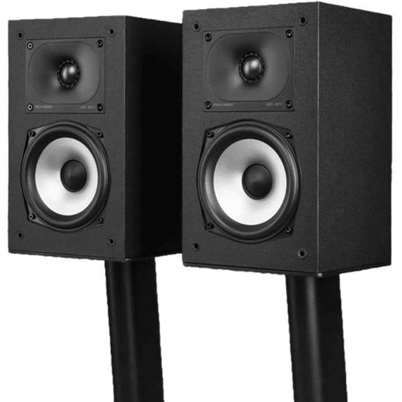 Polk Monitor XT15 Pair Bookshelf Speakers Black