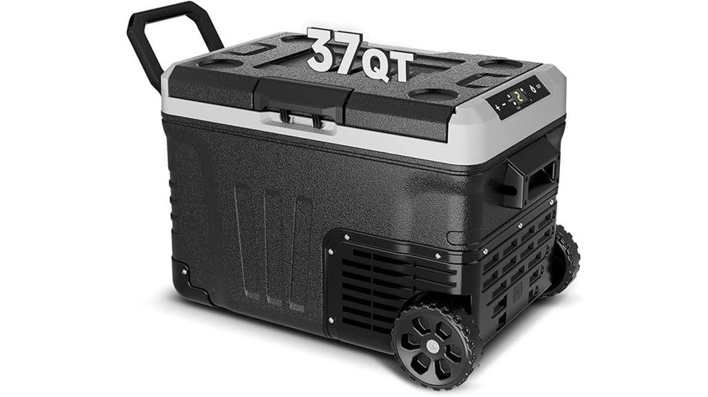 portable 12v car fridge