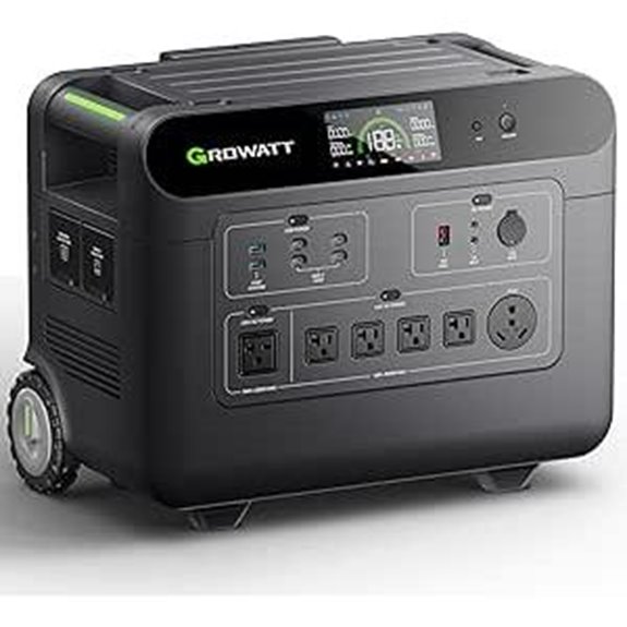 GROWATT HELIOS 3600W Portable Solar Power Station
