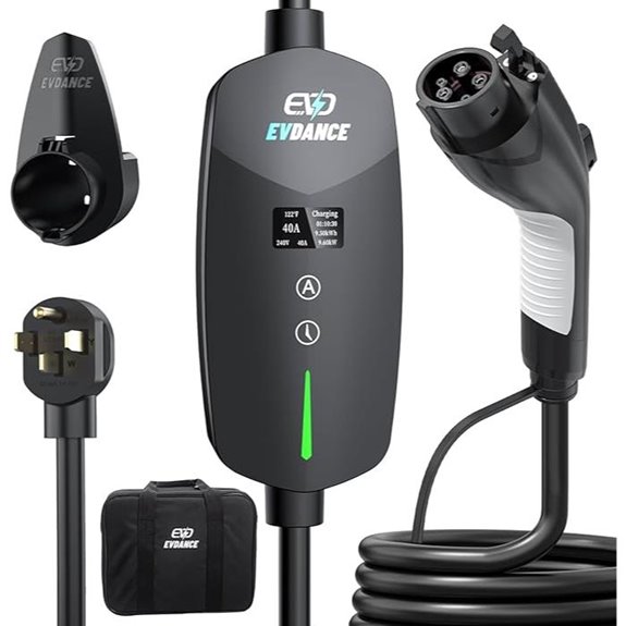 Level 2 EV Charger 40A Portable & Home Use