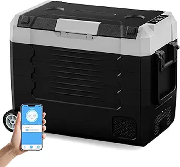 Sharewin Portable Car Fridge & Freezer (58QT)