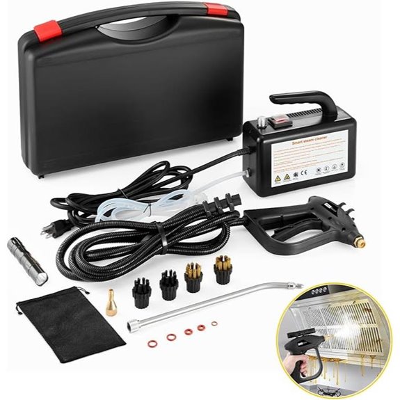 Dyna-Living Handheld Steam Cleaner for Auto Detailing